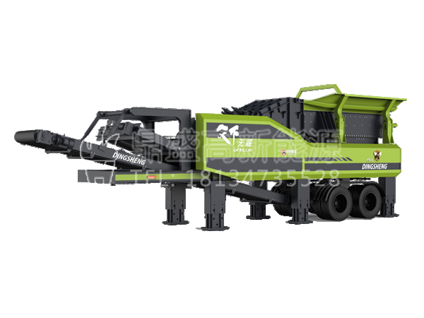 “戰(zhàn)斧”系列輪胎式移動破碎站